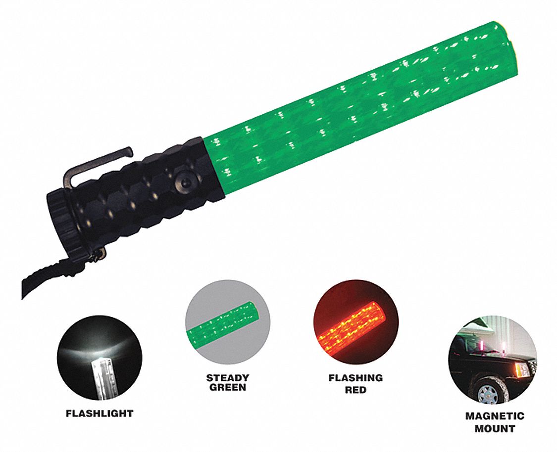 Emi Led Safety Light Greenredwhite Operating Life 300 Hr Steady 90