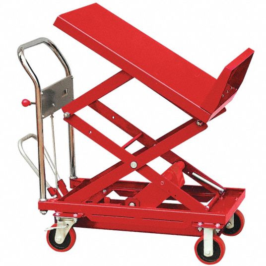 Mobile Lift Table, 400 lb Lift Capacity