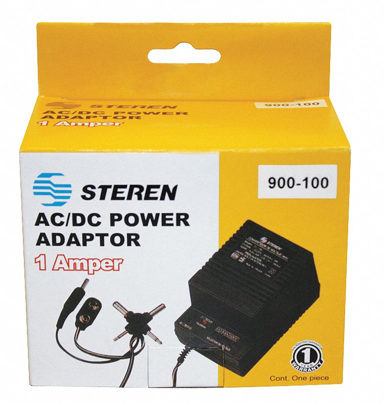 33W346 - AC Power Adapter 110/220V 1000mA