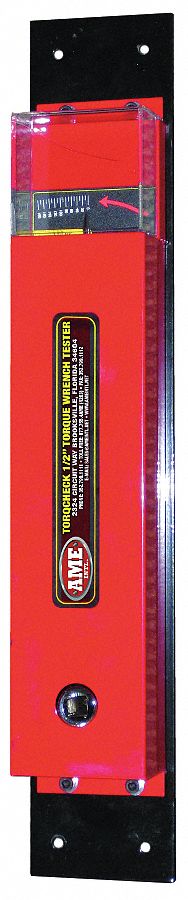 Torque Wrench Tester: 1/2 in Drive Size, 0 ft-lb to 180 ft-lb
