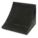 WHEEL CHOCK, RUBBER, 86 IN MAX COMPATIBLE WHEEL DIA, 120,000 LB MAX VEHICLE WEIGHT, 10 IN OVERALL H
