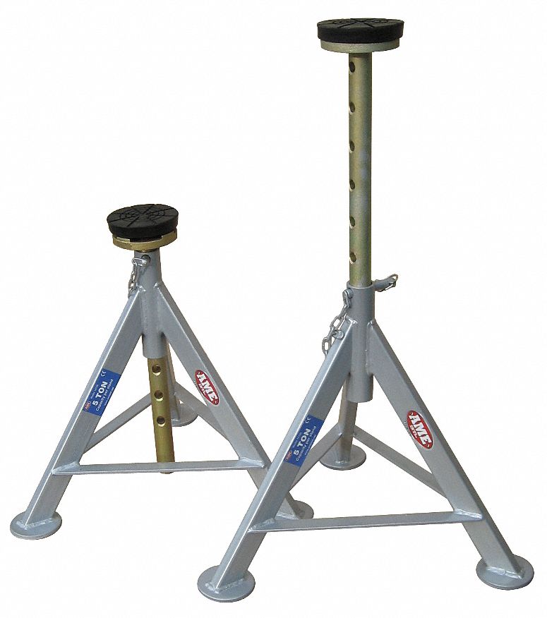 AME 19 1/2 x 19 1/2 High Lift Jack Stands; Lifting Capacity (Tons) 3