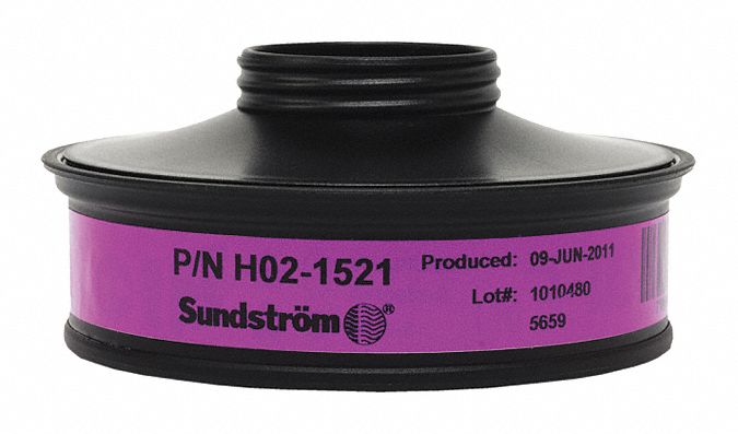 PARTICLE FILTER, P3 R, MAGENTA, THREADED, NIOSH, 2-PK, FOR BATTERY-POWERED FAN