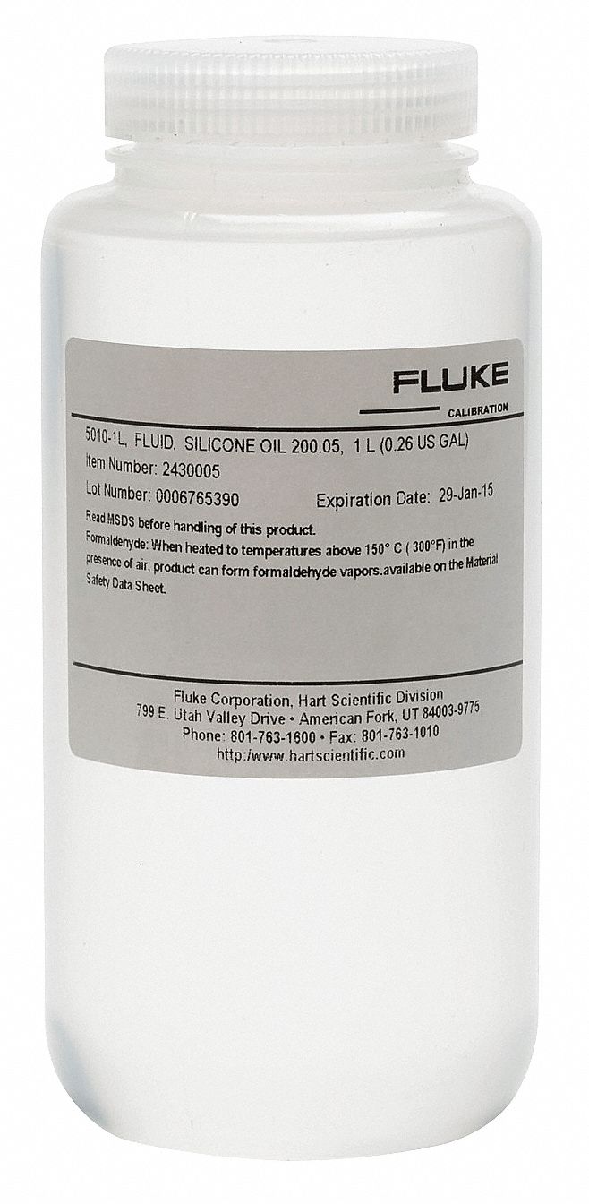 Silicon Oil: Silicone Oil, Fluke 6102/Fluke 7102/Fluke 7103, Liquid Bath  Calibrators