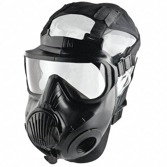 AVON PROTECTION SYSTEMS Gas Mask: Accessories Carrier, Rubber, 6 Suspension  Points, S Mask Size