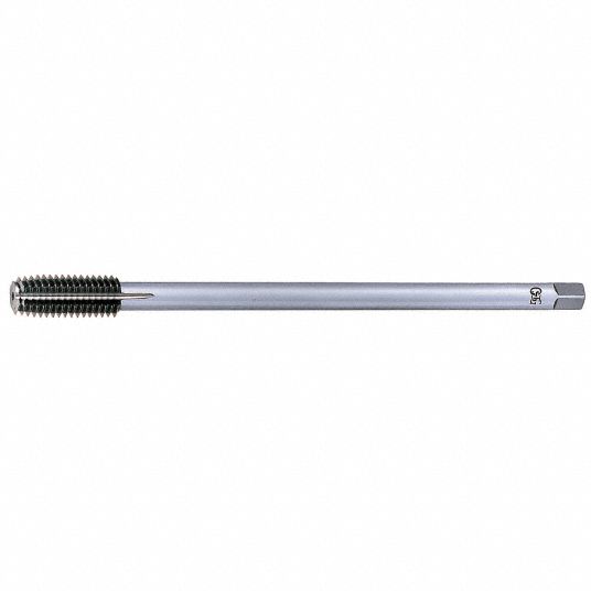 OSG Extension Tap: M8x1.25 Thread Size, 22.00 mm Thread Lg, 150.00 mm  Overall Lg, Right Hand, Bottom