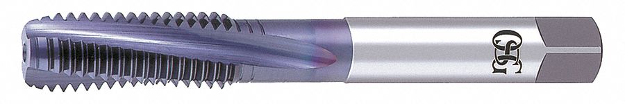 Spiral Flute Tap: 5/16"-24 Thread Size, 7/16 in Thread Lg, 2 23/32 in Overall Lg, Right Hand, H4