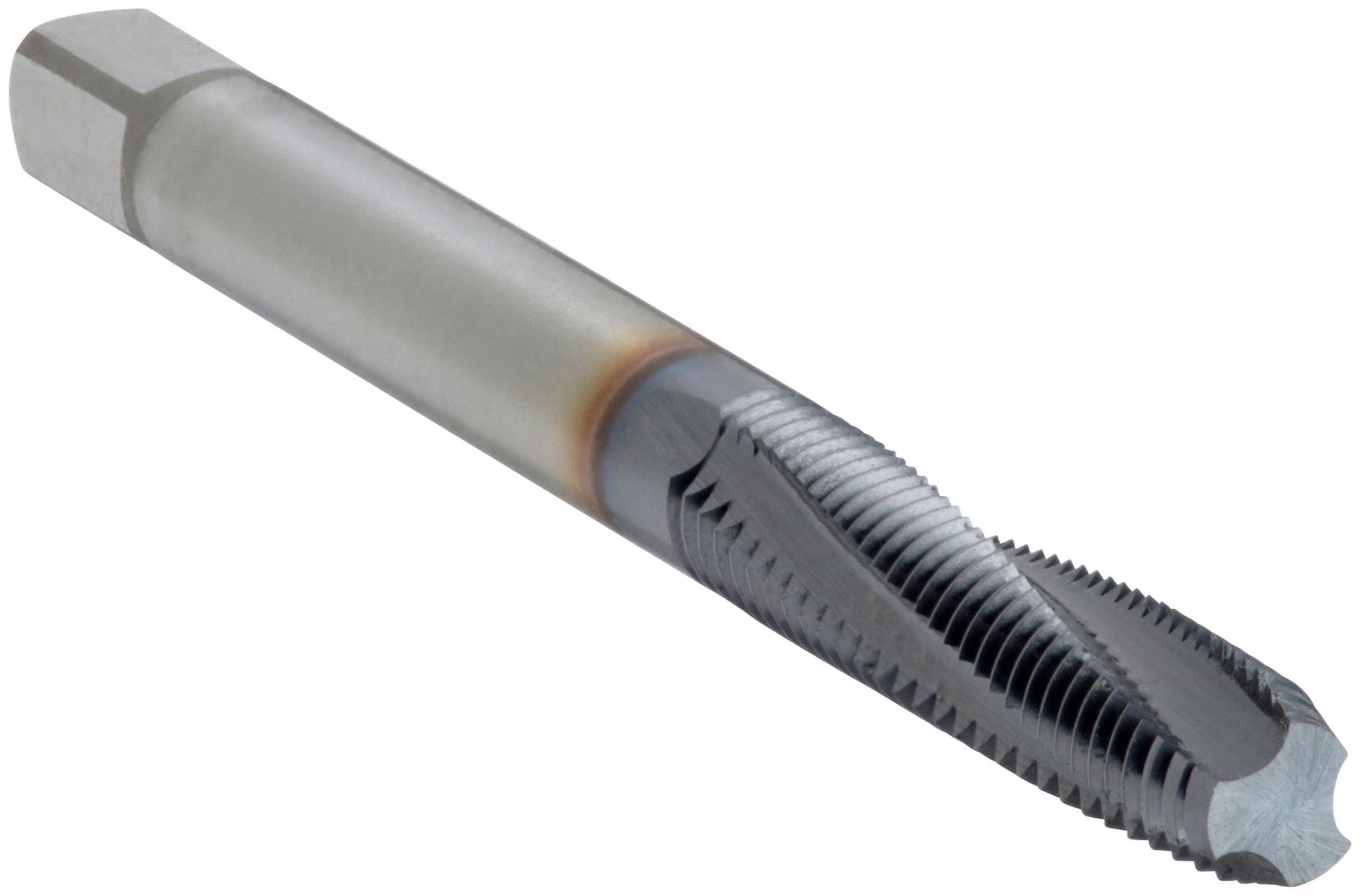 Spiral Flute Tap: M6x1 Thread Size, 25.00 mm Thread Lg, 63.00 mm Overall Lg, Modified Bottoming