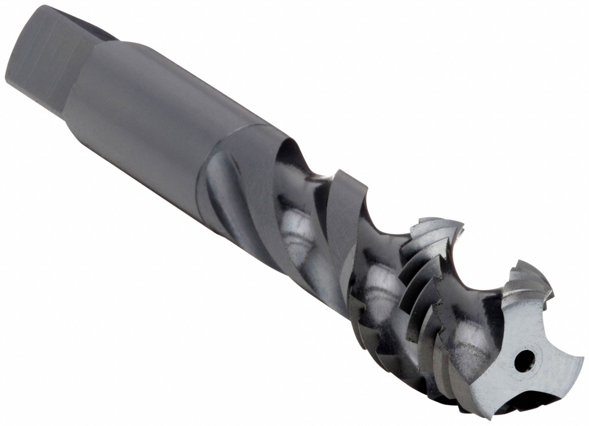 Spiral Flute Tap: 5/8"-11 Thread Size, 11/16 in Thread Lg, 3 25/32 in Overall Lg, Right Hand, H3