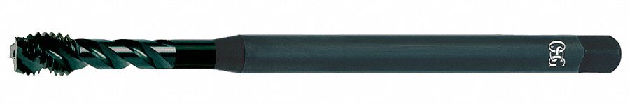 Extension Tap: 3/8"-16 Thread Size, 1/2 in Thread Lg, 6 in Overall Lg, Right Hand, 3 Flutes