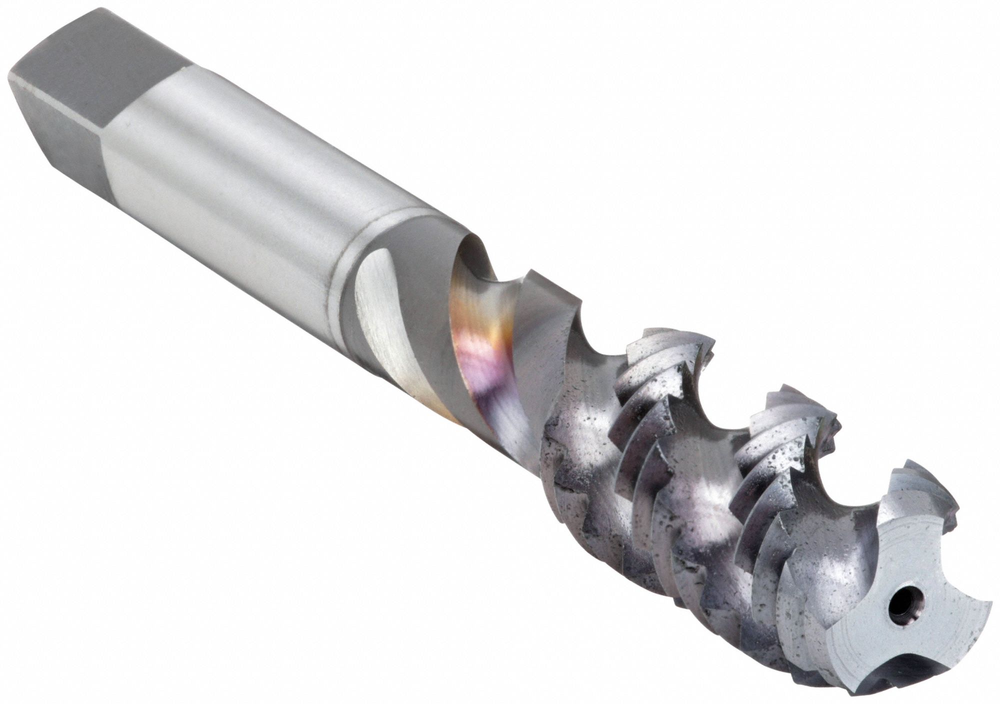 Spiral Flute Tap: 1/2"-13 Thread Size, 15/16 in Thread Lg, 3 11/32 in Overall Lg, Bottoming, H3