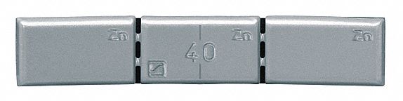 Adhesive Wheel Weight 10g. Zinc PK100