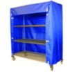 Hook-&-Loop Mildew-Resistant Coated Nylon Covers for Wire Shelf & Utility Carts