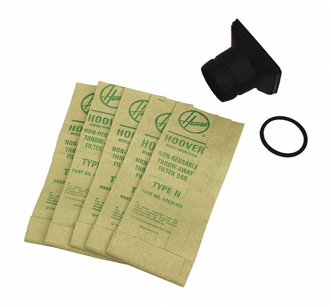 VACUUM BAG, FITS HOOVER BRAND, FITS CH30000 VACUUM MODELS, DRY, PAPER, STANDARD, 4010050N