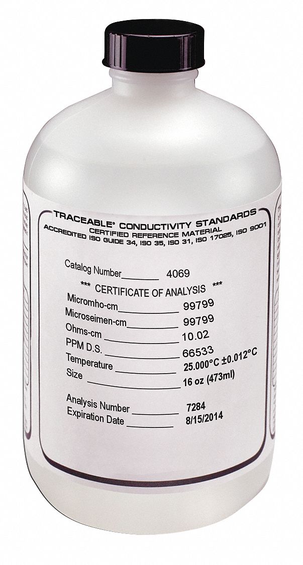 Microsiemen Conductivity Calibration Std