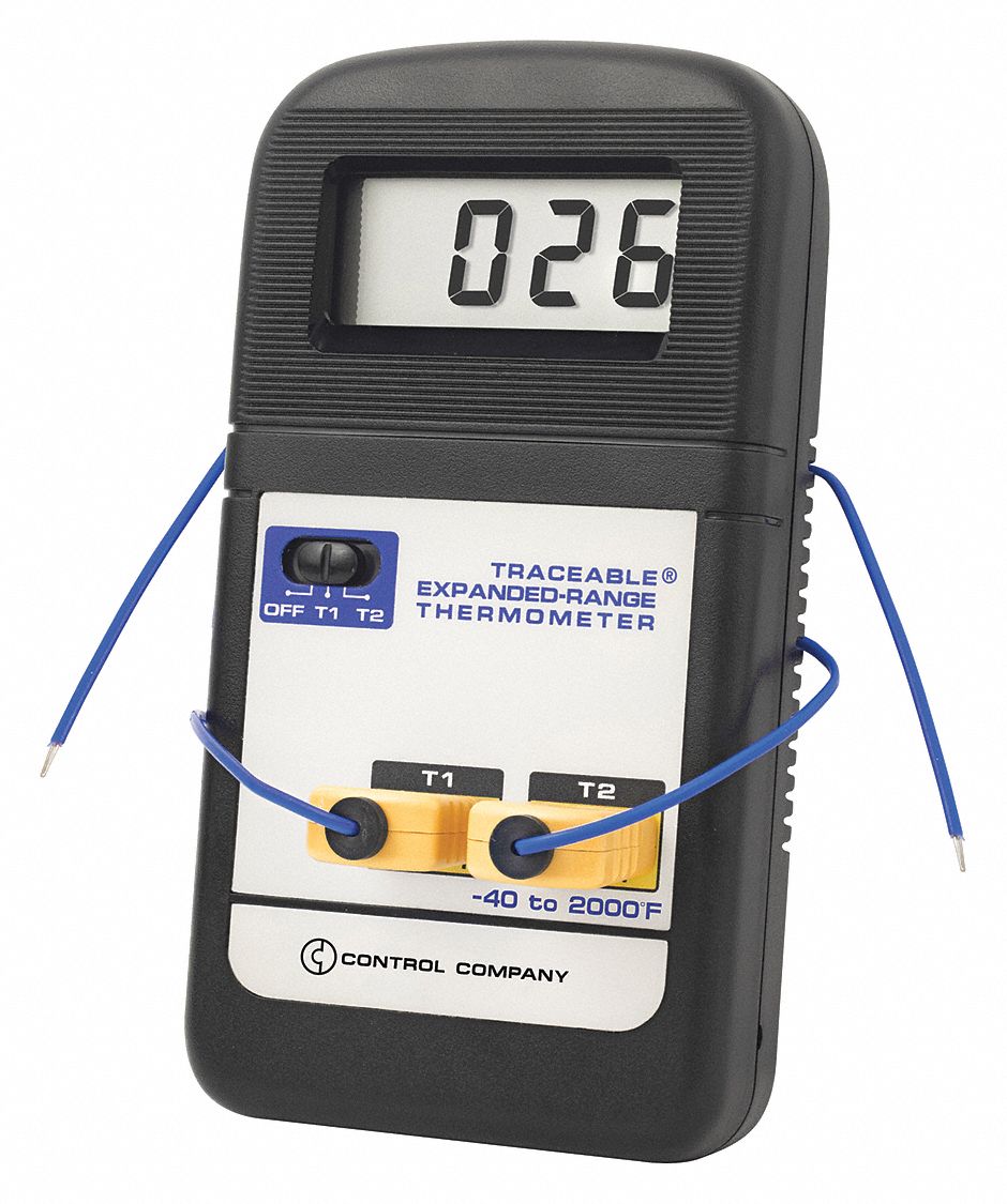 33Y665 - Digital Thermometer 2 Input K Type