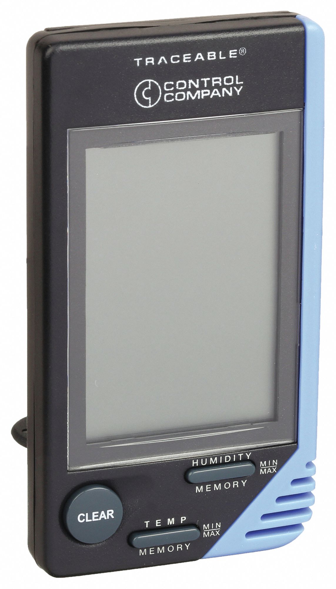 Digital Hygrometer with Clock 33Y6754040 Grainger