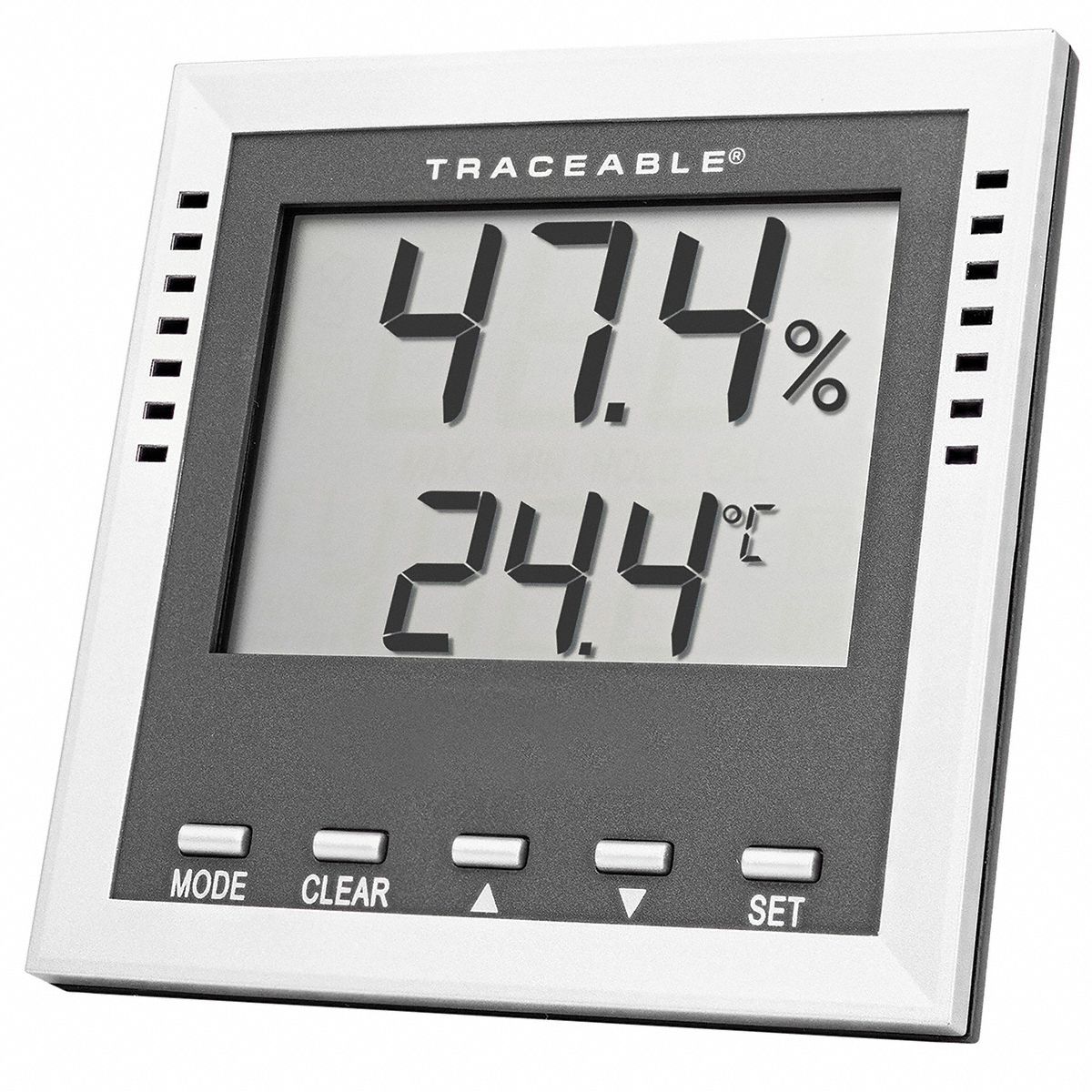 Desk & Wall-Mounted Digital Thermometers & Hygrometers - Grainger