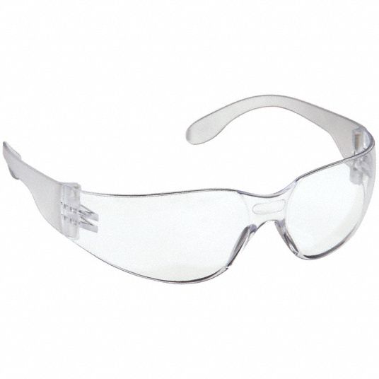 RADIANS, Wraparound Frame, Frameless, Safety Glasses - 33Y723|MR0111ID ...