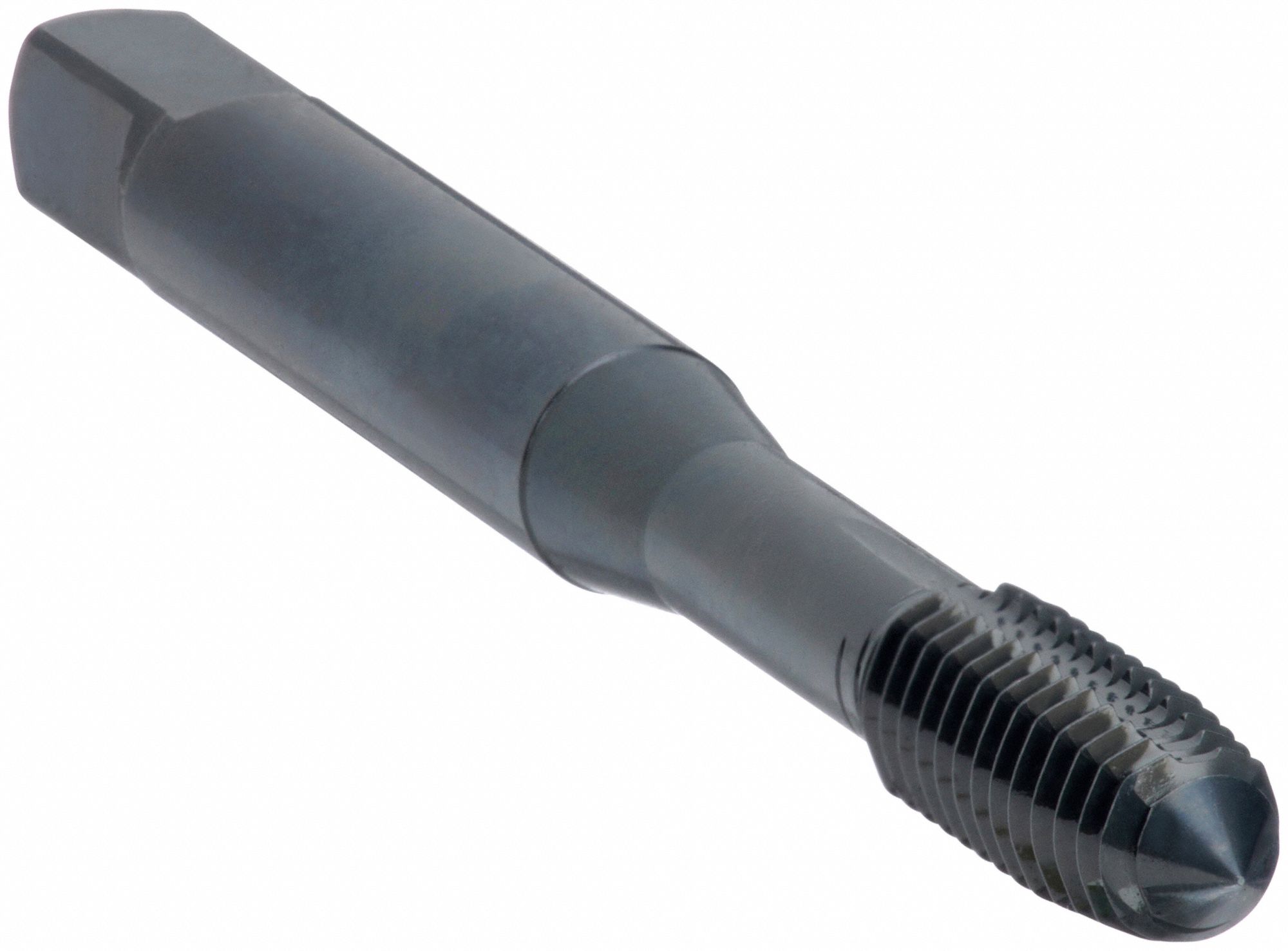 STRAIGHT FLUTE TAP,2 1/2 IN L,4 FLUTES