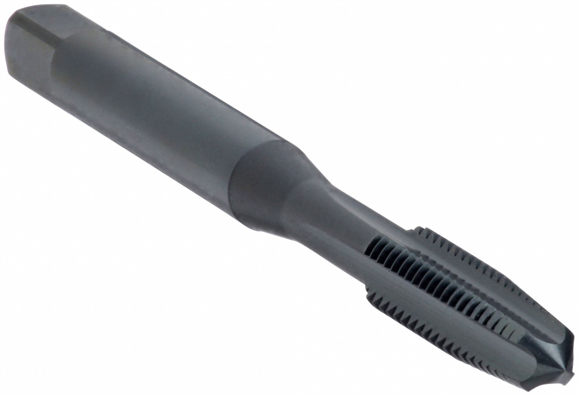 STRAIGHT FLUTE TAP,2 3/32 IN L,4 FLUTES