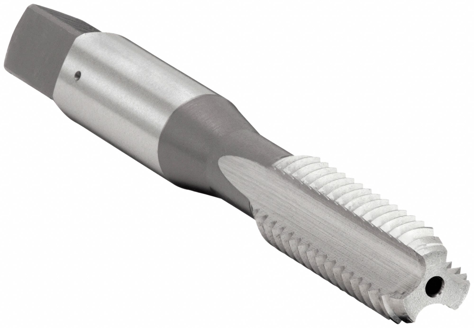 STRAIGHT FLUTE TAP,3 1/8 IN L,3 FLUTES