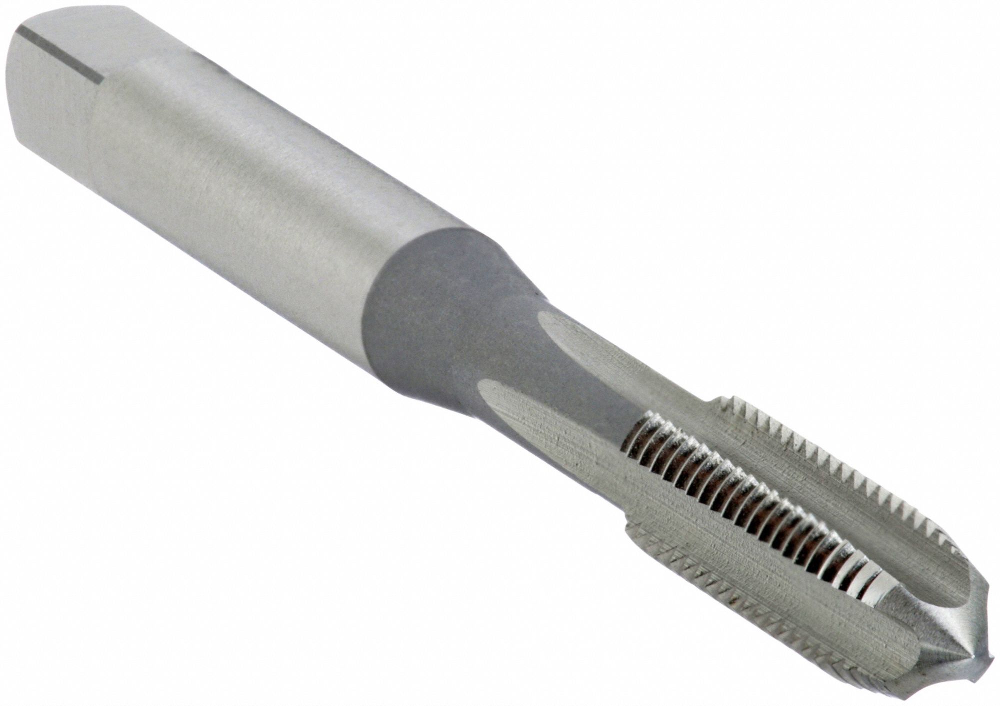 STRAIGHT FLUTE TAP,2 1/2 IN L,4 FLUTES