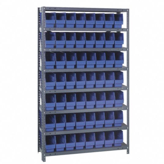 Bin Shelving System, Plastic Storage Bin