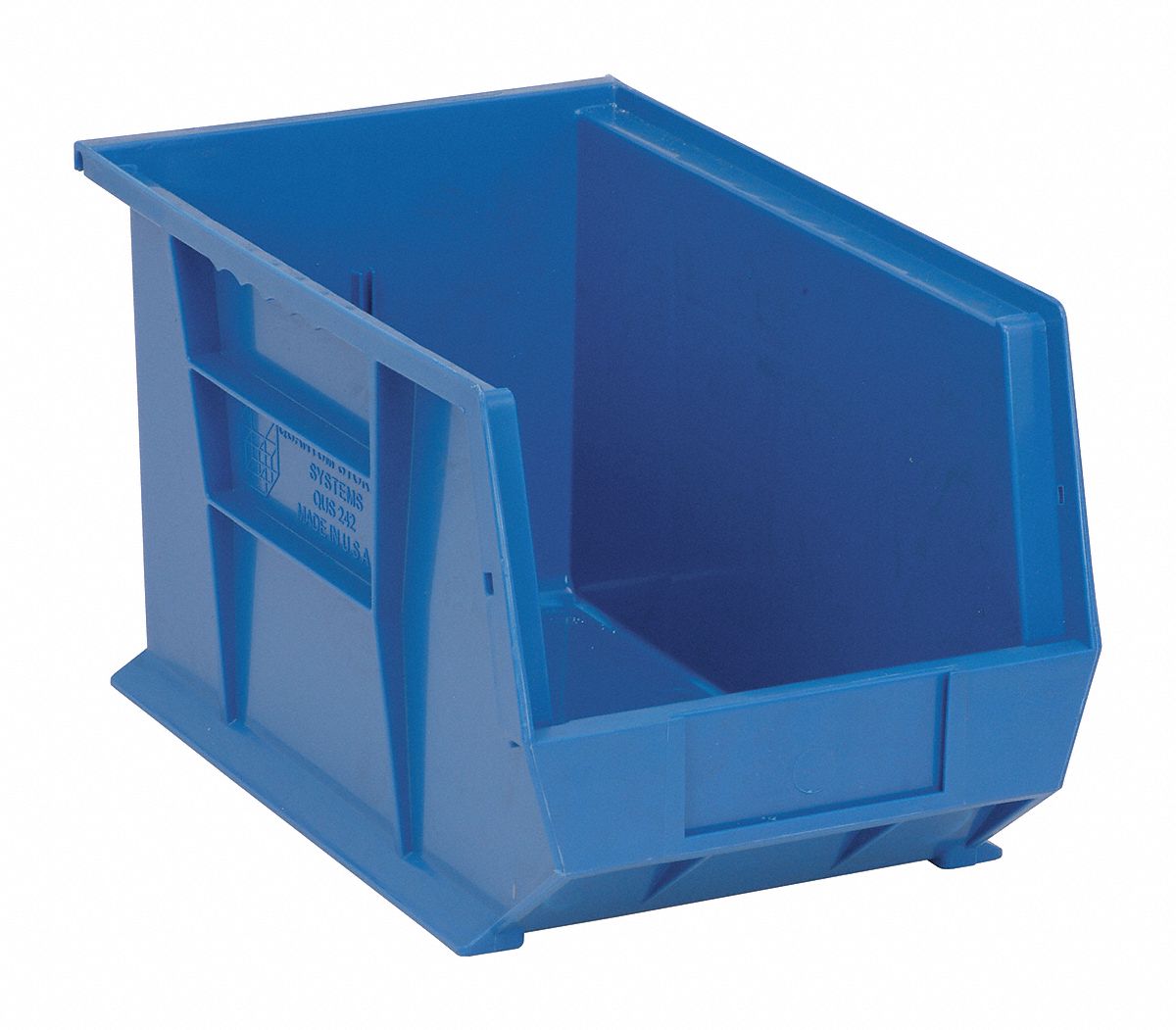 QUANTUM STORAGE SYSTEMS Hang and Stack Bin 8 1/4 in x 13 5/8 in x 8 in