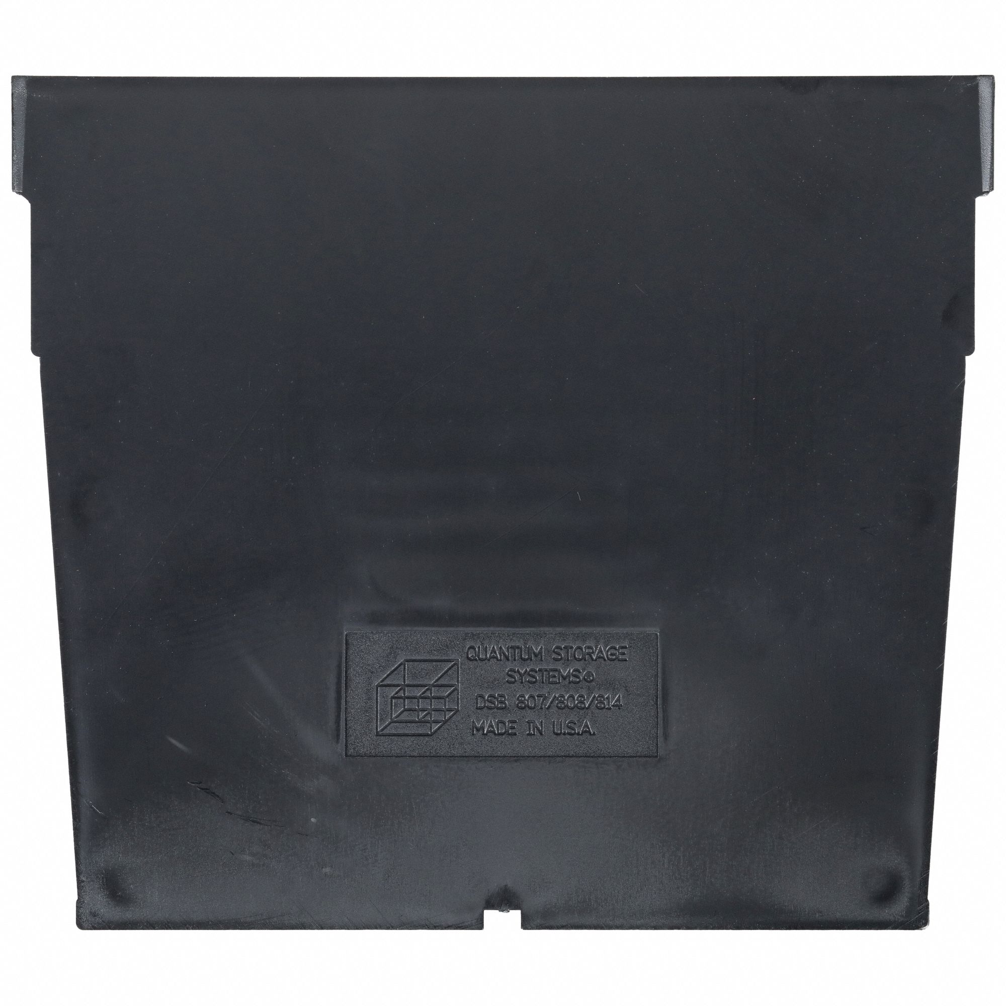DIVIDER, 7¼ IN X 7½ IN, BLACK, FOR 8 X 8-3/8 IN SHELF BIN, 50 PK