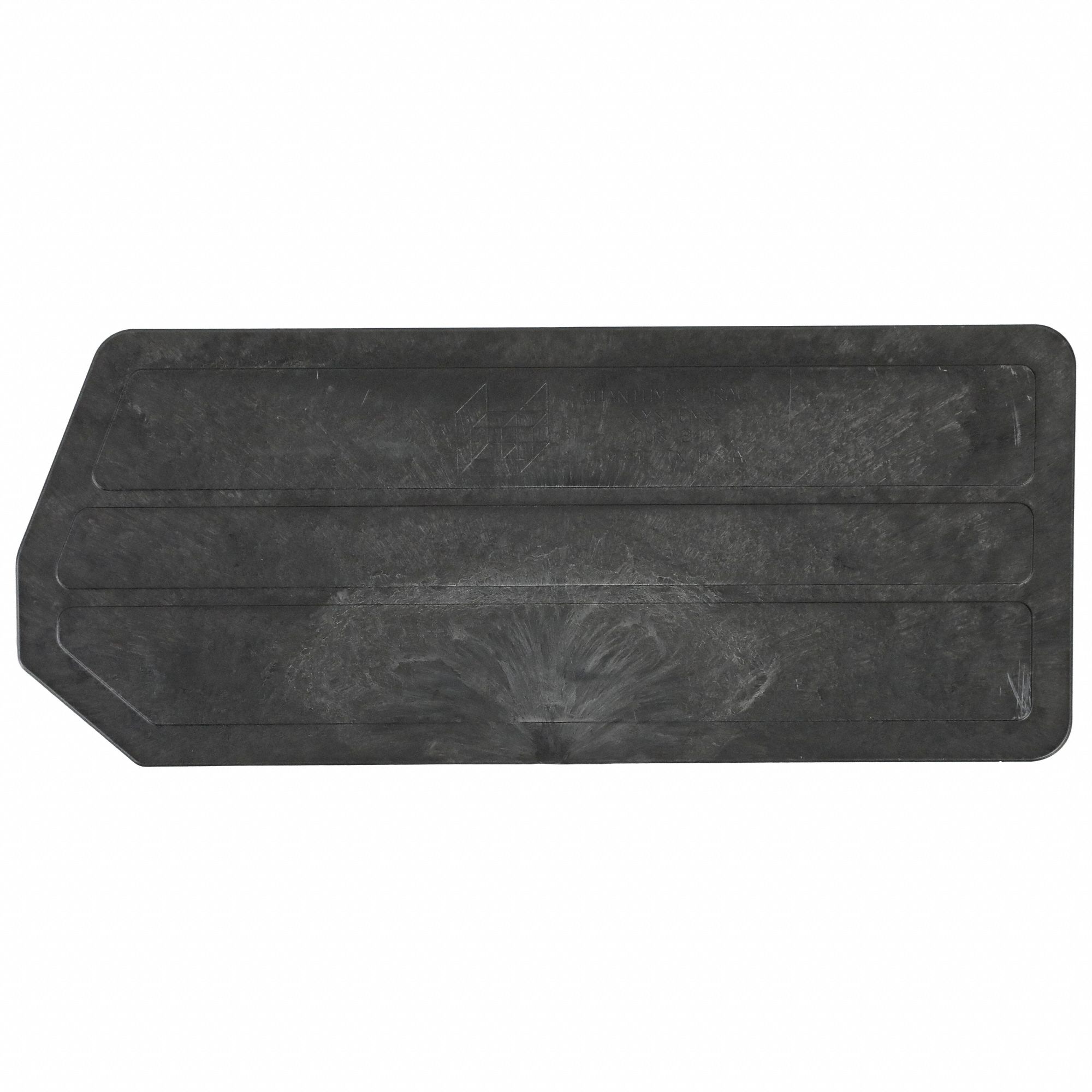DIVIDER, 12¾ IN X 5½ IN, BLACK, FOR MFR NO QUS241, 6 PK