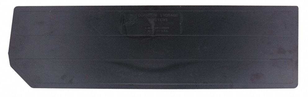 Bin Divider: 28 3/8 in x 6 3/4 in, Not Electrostatic Discharge Conductive