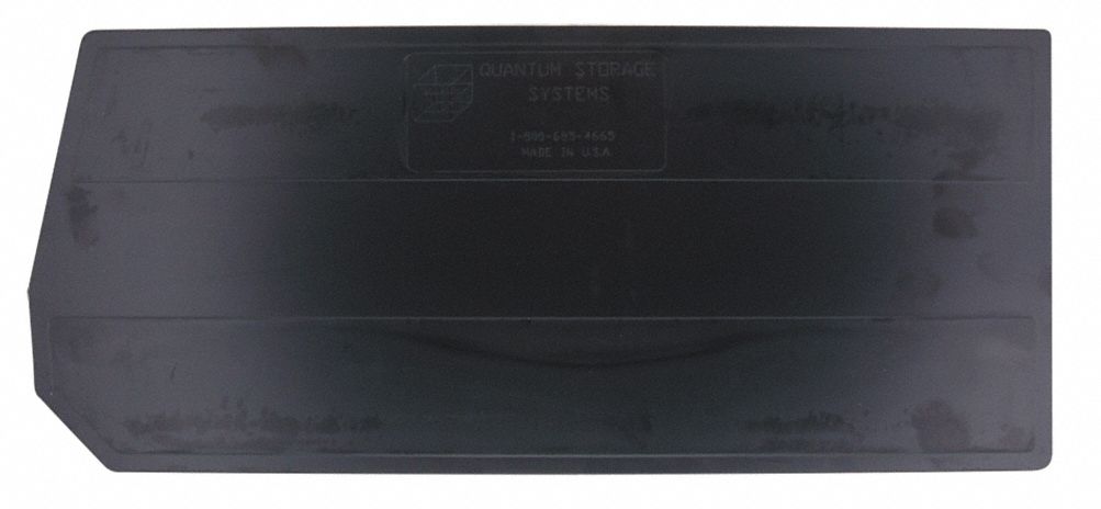 Bin Divider: 28 3/8 in x 9 3/4 in, Not Electrostatic Discharge Conductive