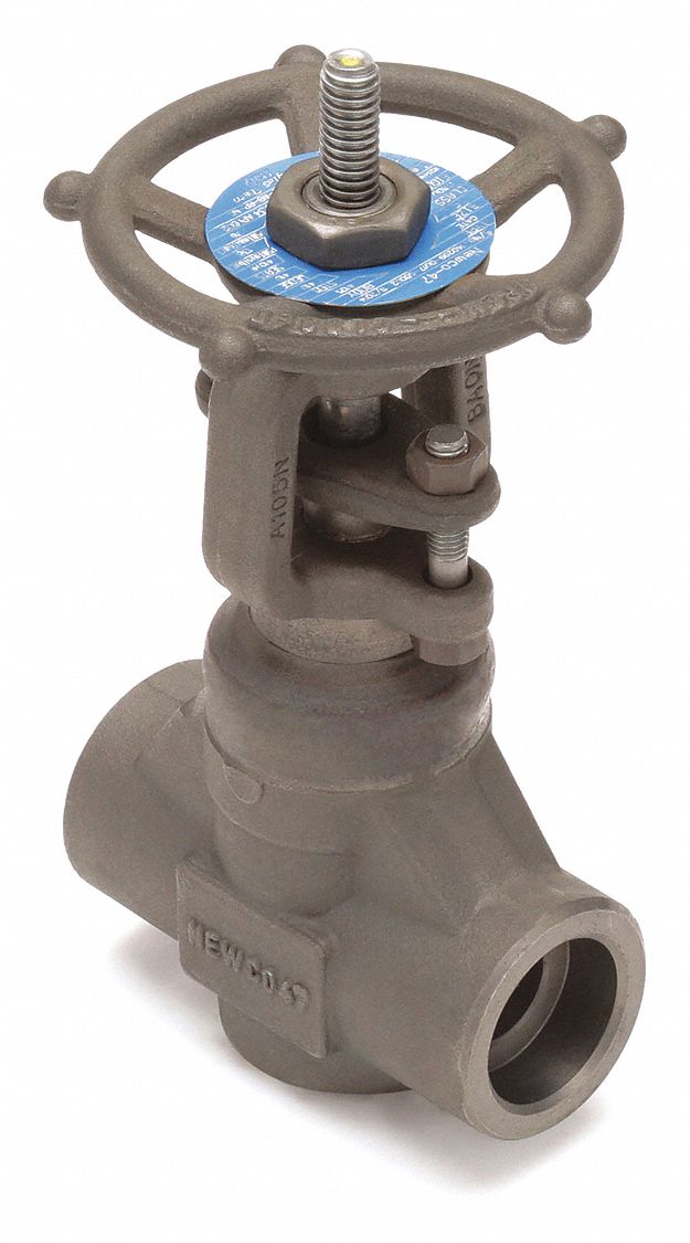 NEWCO Gate Valve, Valve Class Class 600, Carbon Steel, Socket