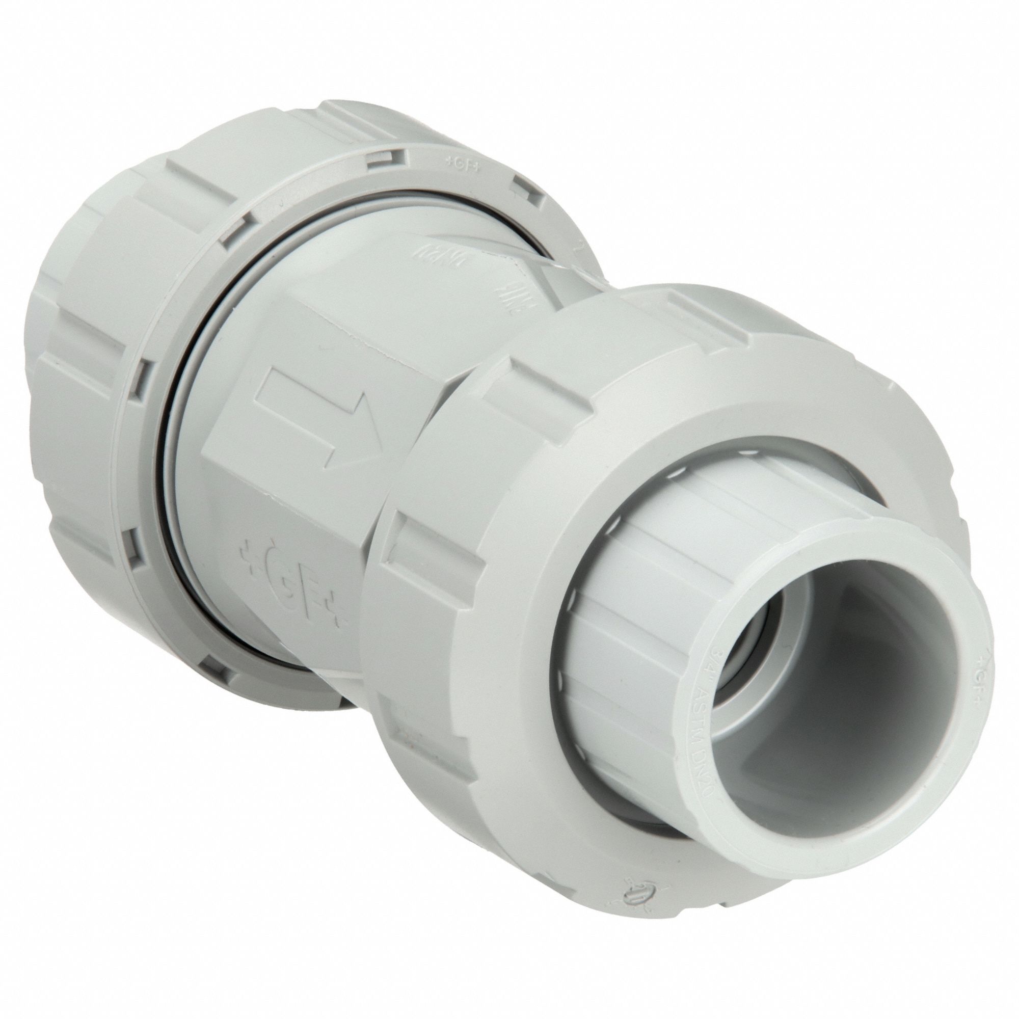 CHECK VALVE,CPVC AND EPDM,3/4 IN.