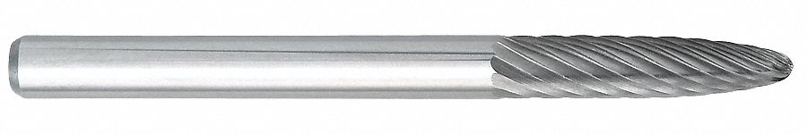 Tree Bur SF, Single Cut, 1/8"