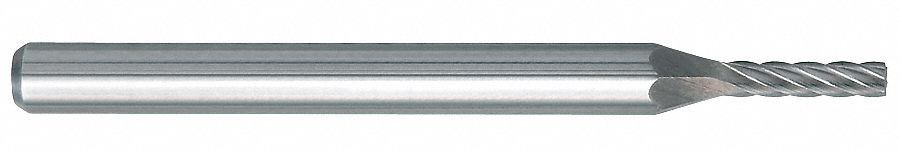 Cylinder Bur SA, Carbide, 1/8", Single Cut
