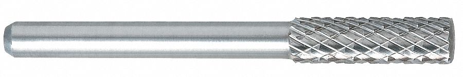 Cylinder Bur SA, Carbide, 1/8", Double Cut