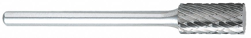 Cylinder Bur SA, Carbide, 1/8", Double Cut