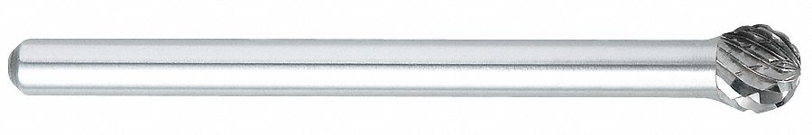 Ball Bur SD, Single End, 4.76mm, Carbide