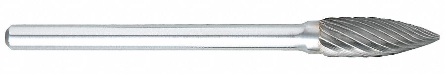 Tree Bur SG, Single Cut, 3/16"