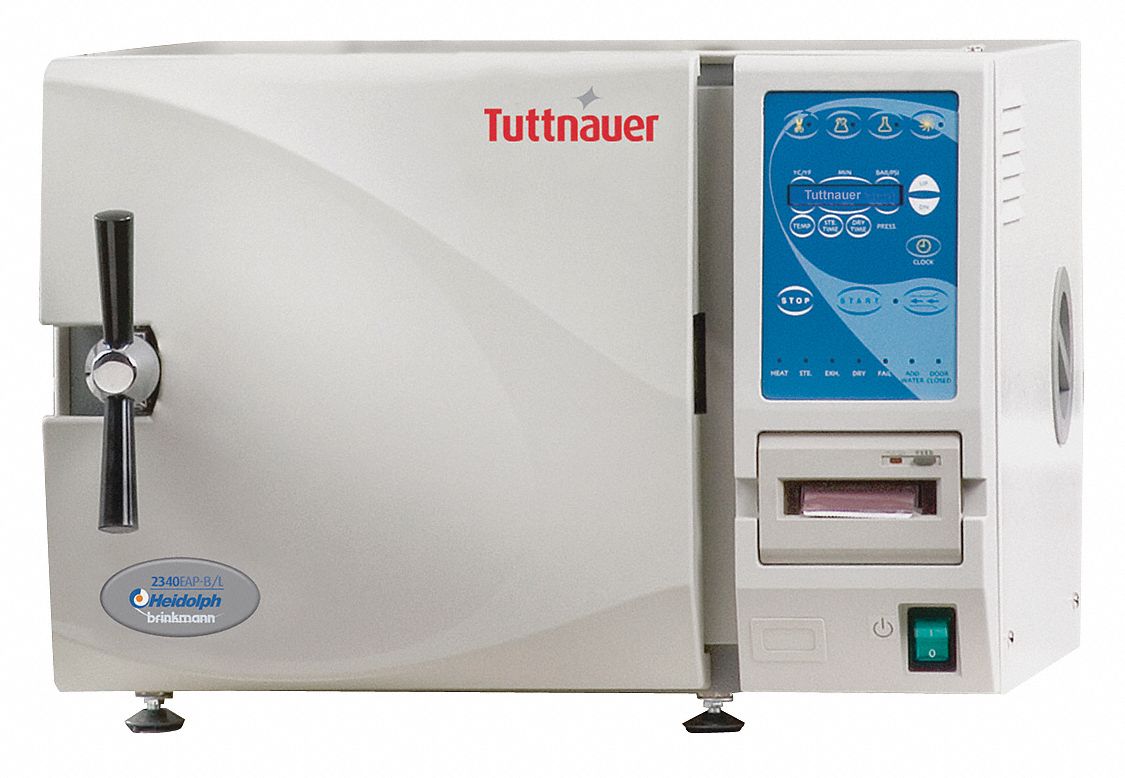 HEIDOLPH TUTTNAUER, 105° to 137°C, 137°C Max. Temp. (C), Electronic