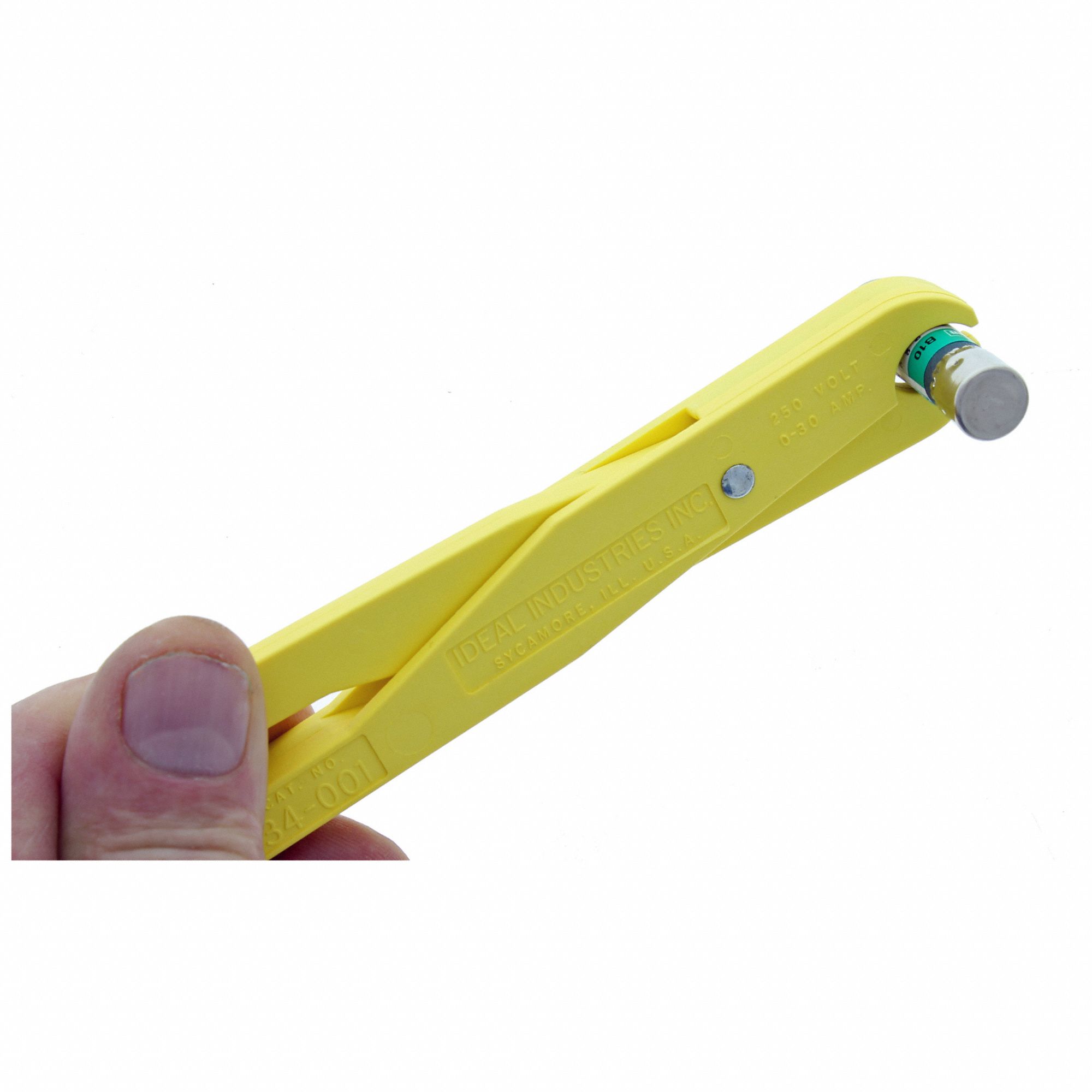 IDEAL Fuse Puller 9/32 in to 1/2 in, 30 A, 250 V Volt Rating, 5 in Lg