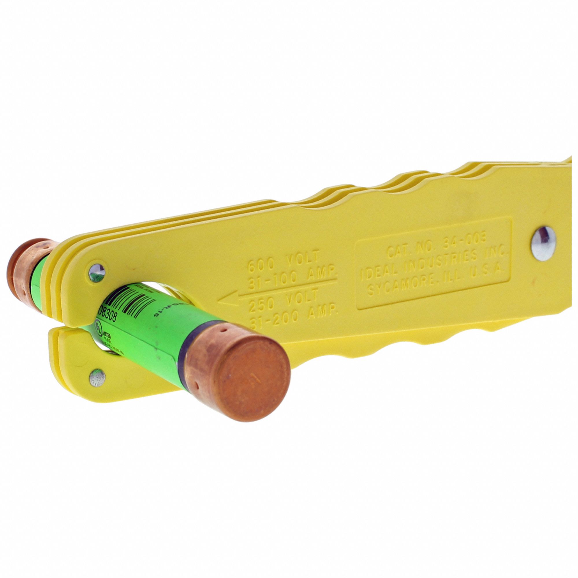 Ideal fuse puller 3 4 in to 2 1 2 in 31 a to 600 a 0 416666666 v