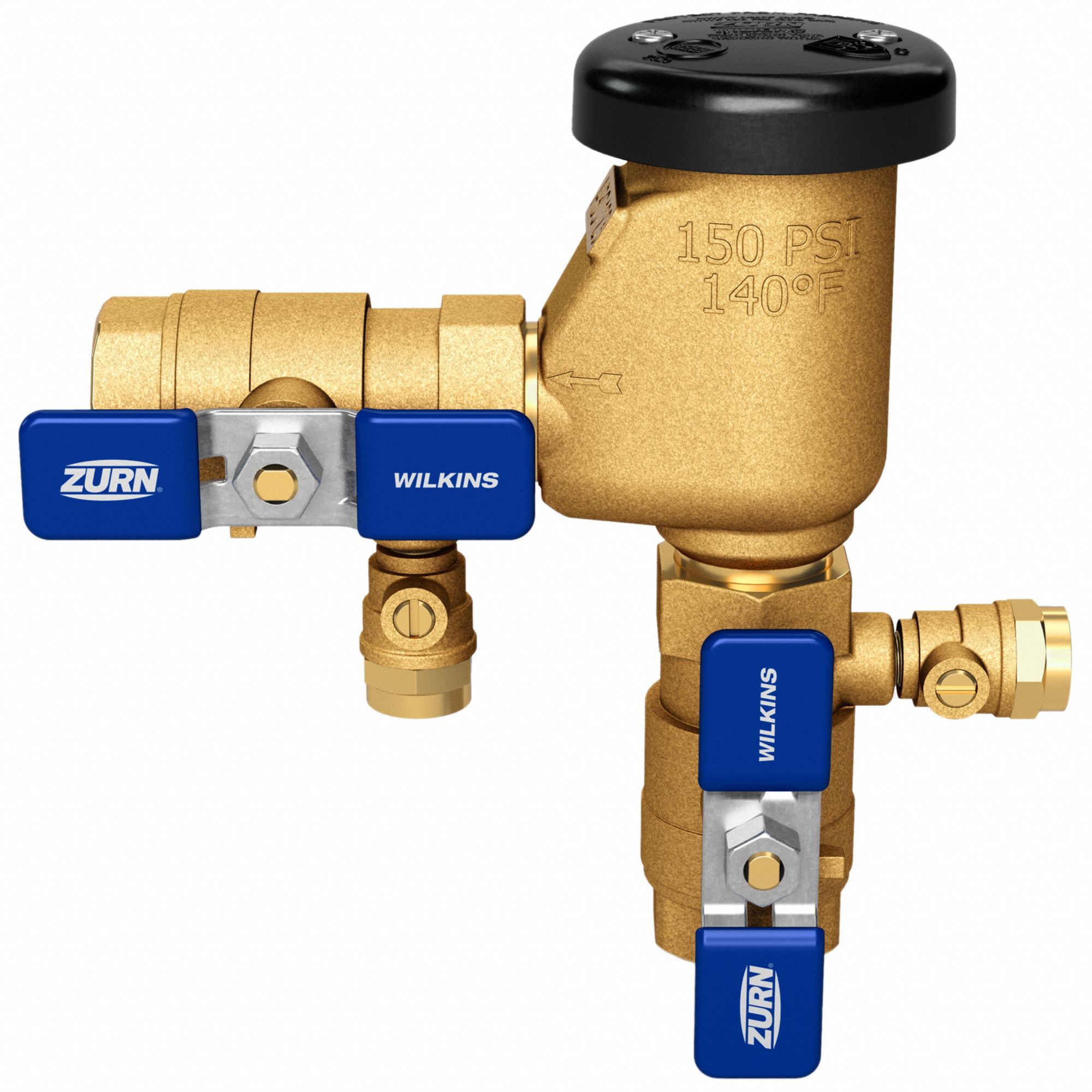 Vacuum Breaker: 34-710, FNPT x FNPT, For Water Media, 33°F – 140°F, High Health Hazard