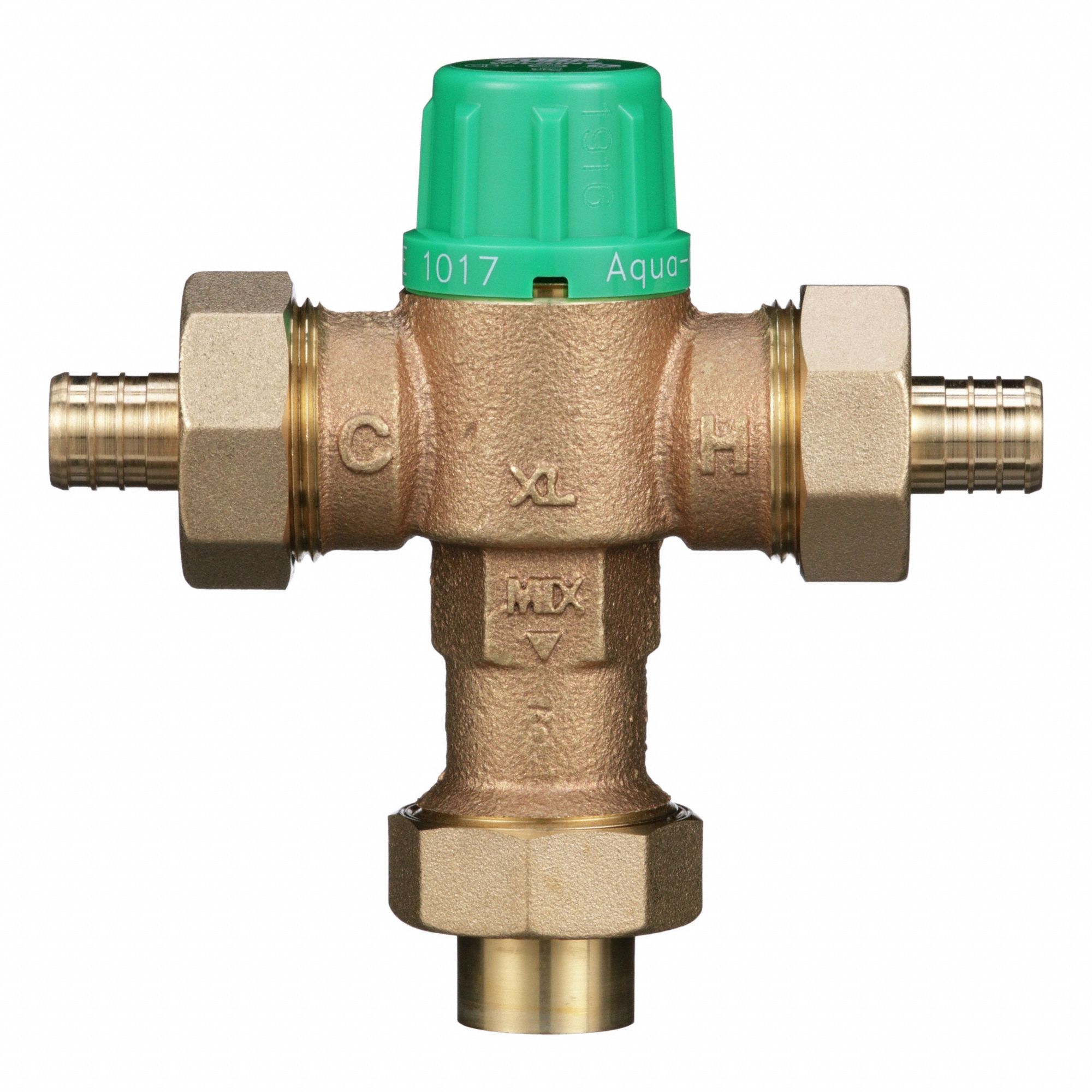 Thermostatic Mixing Valve: 3/4 in Inlet Connection Size, 3/4 in Outlet Connection Size