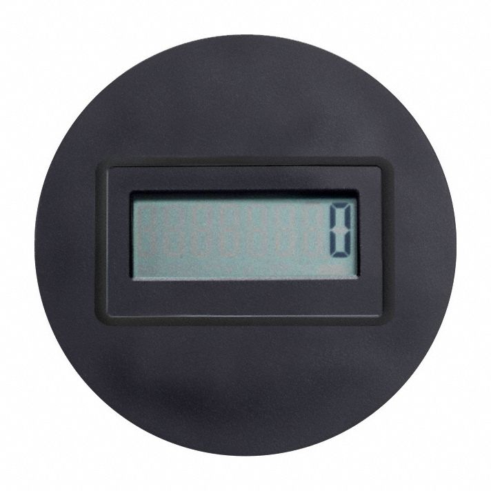 Counter: Front Panel Mounting, High Contrast, CE Approved/cUL/UL, LCD, 40 Counts/Second