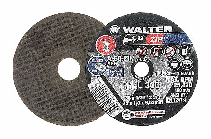 CUT-OFF WHEEL,25470 RPM,3