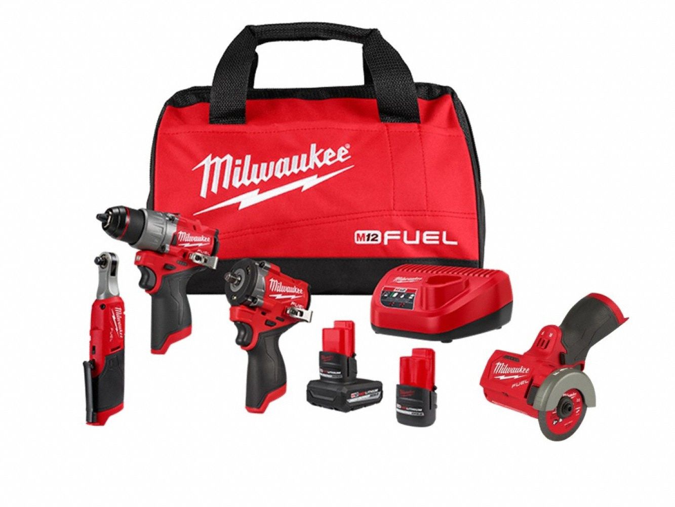 M12 FUEL 3-Tool Kit + M12 3 Cut Off Tool