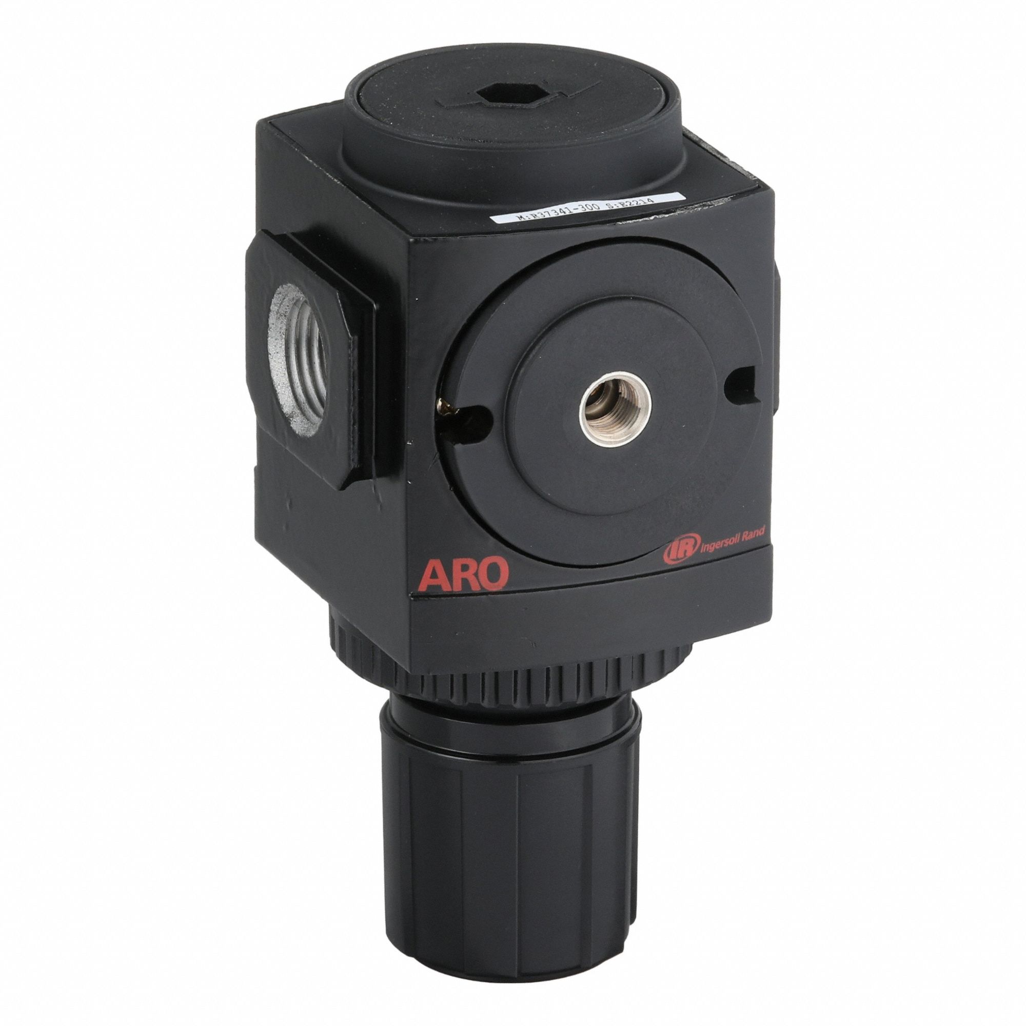 Regulator: Aluminum, 1/2 in NPT, 240 scfm, 250 psi, 200 psi Max Op Pressure, Knob, 2000 Series